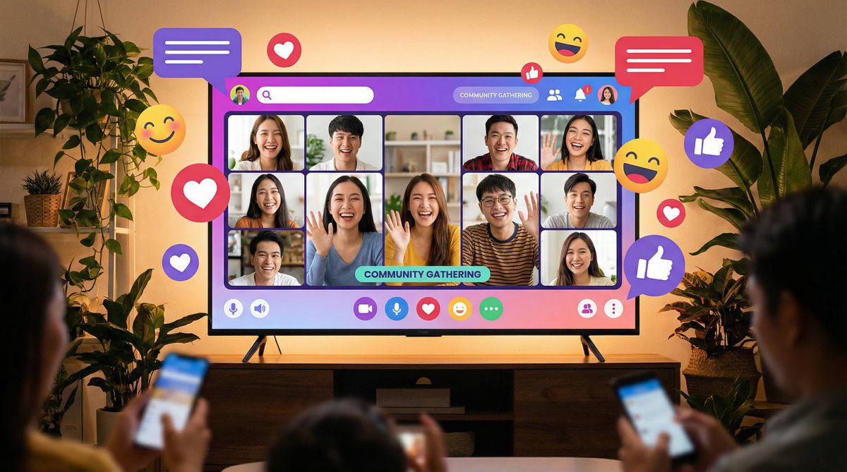 1024社区视频社区互动场景